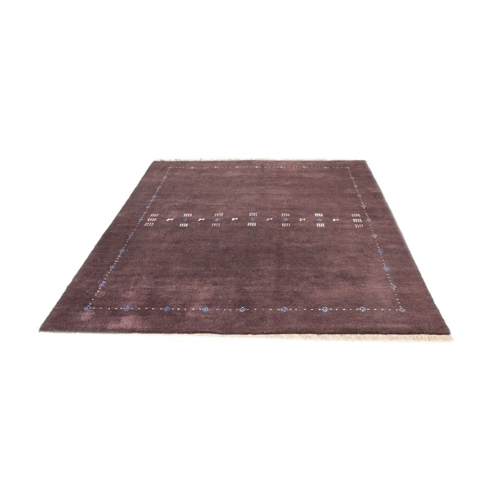 Gabbeh Teppich - Loribaft Perser - 230 x 160 cm - dunkelbeige