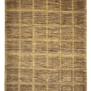 Gabbeh Teppich - Loribaft Perser - 242 x 194 cm - dunkelbeige
