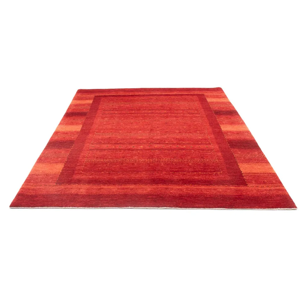 Gabbeh Teppich - Loribaft Perser - 247 x 172 cm - rot