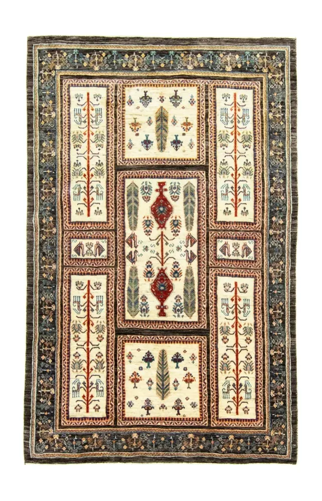 Gabbeh Teppich - Loribaft Perser 251 x 162 cm - bunt