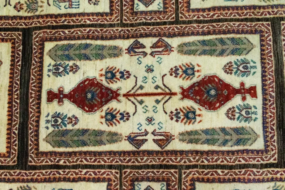 Gabbeh Teppich - Loribaft Perser 251 x 162 cm - bunt