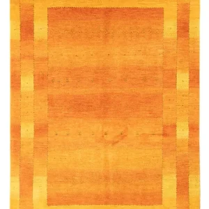 Gabbeh Teppich - Loribaft Perser - 251 x 169 cm - gold