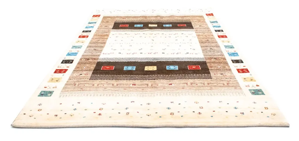 Gabbeh Teppich - Loribaft Perser 260 x 170 cm - beige