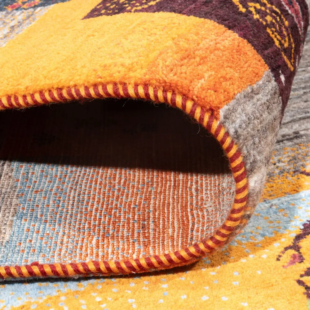 Gabbeh Teppich - Loribaft Perser - 276 x 204 cm - mehrfarbig