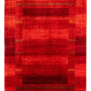 Gabbeh Teppich - Loribaft Perser - 300 x 221 cm - rot
