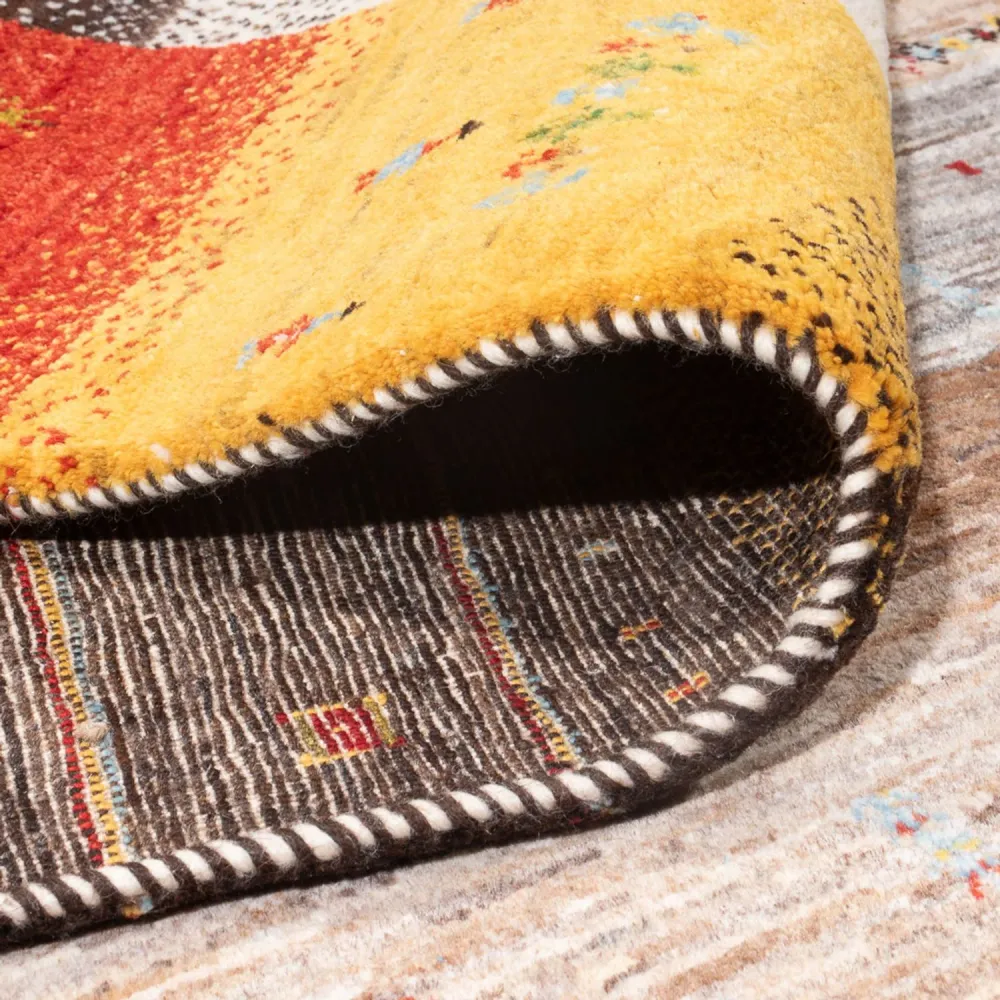 Gabbeh Teppich - Loribaft Perser - 301 x 203 cm - mehrfarbig