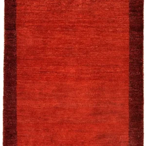 Gabbeh Teppich - Loribaft Perser 88 x 62 cm - rot