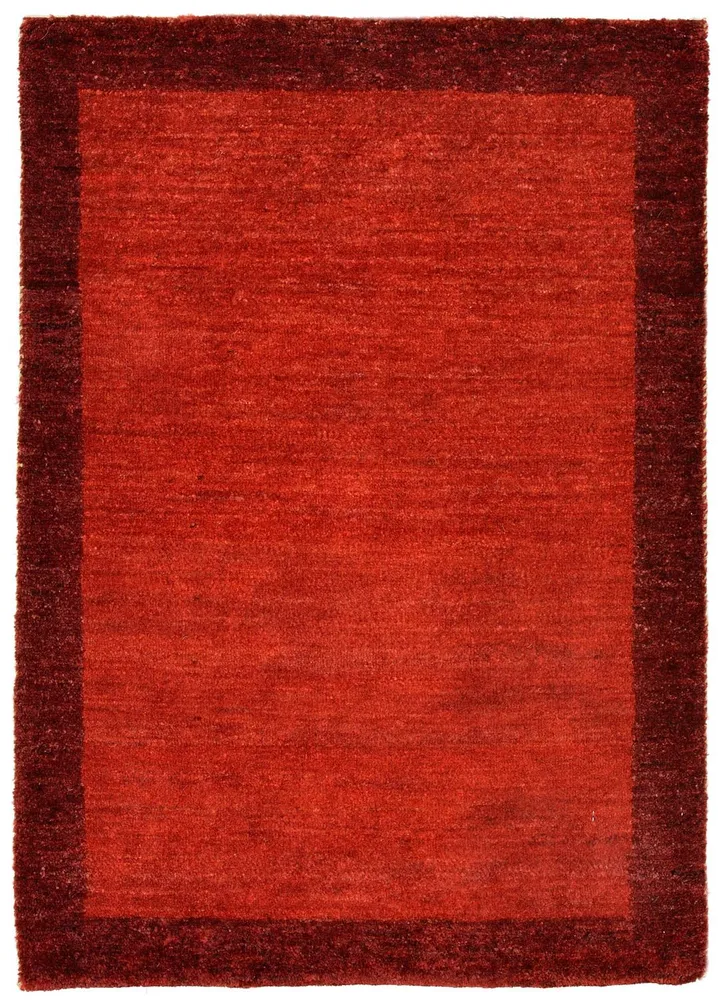 Gabbeh Teppich - Loribaft Perser 88 x 62 cm - rot
