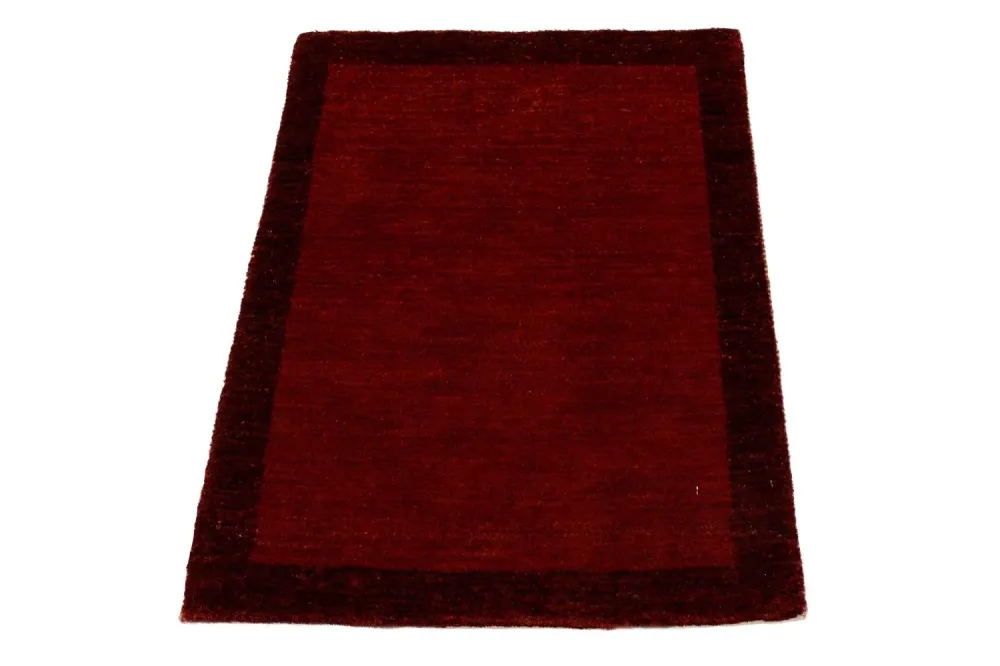 Gabbeh Teppich - Loribaft Perser 88 x 62 cm - rot
