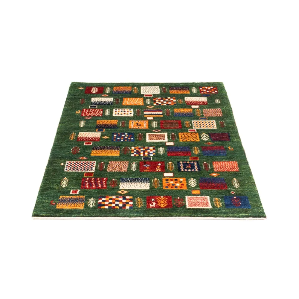 Gabbeh Teppich - Loribaft Perser - Royal - 117 x 83 cm - mehrfarbig