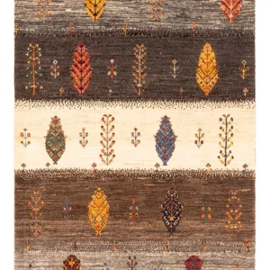 Gabbeh Teppich - Loribaft Perser - Royal - 122 x 84 cm - mehrfarbig