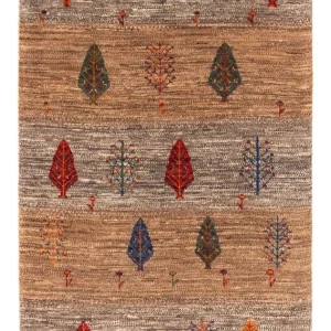 Gabbeh Teppich - Loribaft Perser - Royal - 123 x 81 cm - mehrfarbig