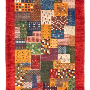 Gabbeh Teppich - Loribaft Perser - Royal - 126 x 86 cm - mehrfarbig
