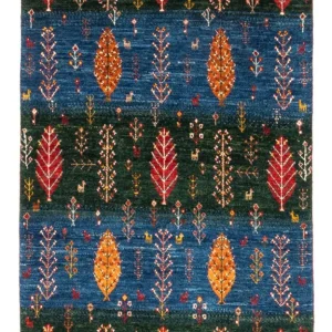Gabbeh Teppich - Loribaft Perser - Royal - 132 x 84 cm - mehrfarbig