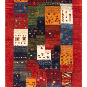 Gabbeh Teppich - Loribaft Perser - Royal - 132 x 82 cm - mehrfarbig