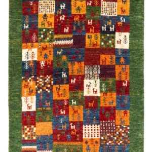 Gabbeh Teppich - Loribaft Perser - Royal - 133 x 85 cm - mehrfarbig