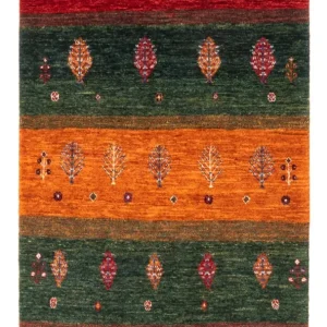 Gabbeh Teppich - Loribaft Perser - Royal - 136 x 84 cm - mehrfarbig