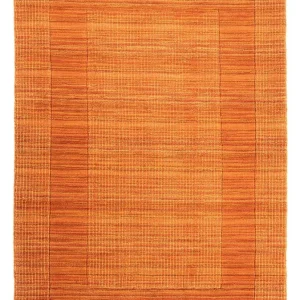 Gabbeh Teppich - Loribaft Softy - 151 x 92 cm - orange