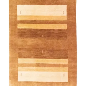 Gabbeh Teppich - Loribaft Softy 165 x 116 cm - braun