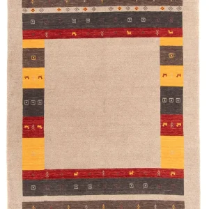 Gabbeh Teppich - Loribaft Softy - 234 x 172 cm - mehrfarbig