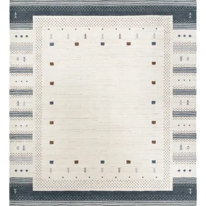 Gabbeh Teppich - Loribaft Softy - 240 x 170 cm - grau