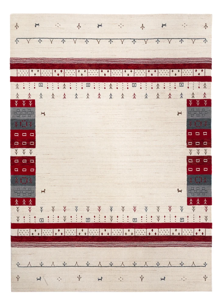 Gabbeh Teppich - Loribaft Softy - 240 x 170 cm - mehrfarbig