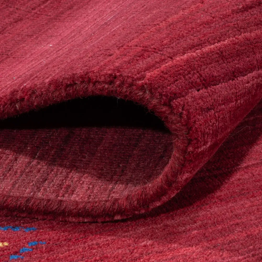 Gabbeh Teppich - Loribaft Softy - 240 x 170 cm - rot
