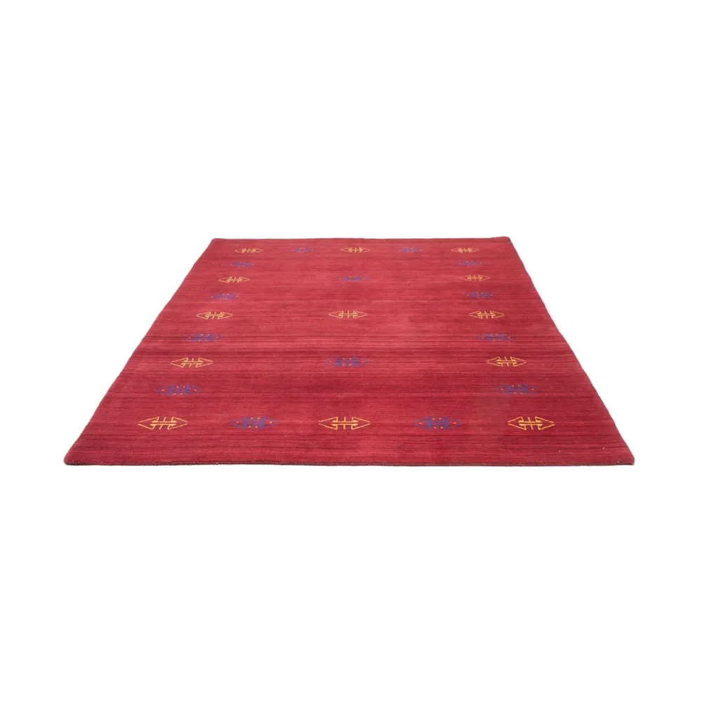 Gabbeh Teppich - Loribaft Softy - 240 x 170 cm - rot