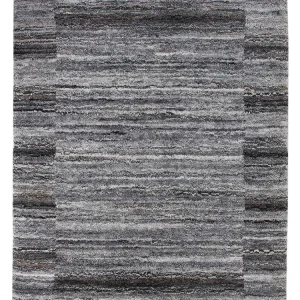 Gabbeh Teppich - Loribaft Softy - 90 x 60 cm - grau
