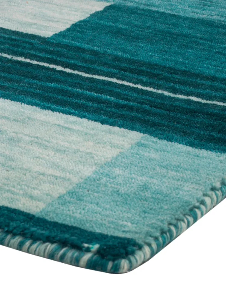 Gabbeh Teppich - Loribaft Softy - 90 x 60 cm - mehrfarbig