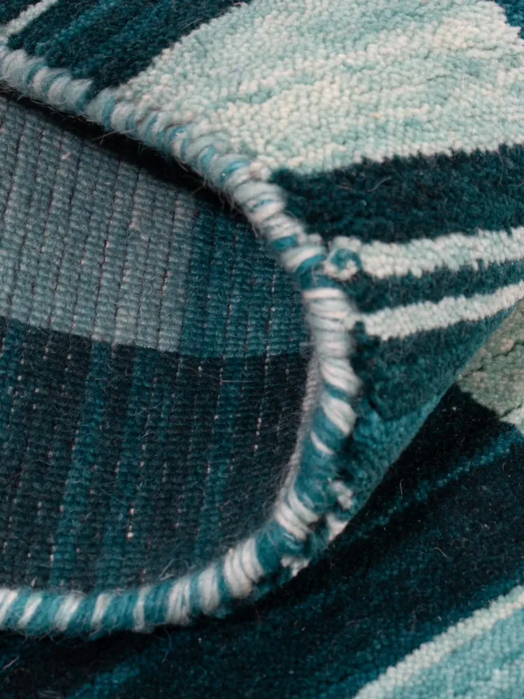 Gabbeh Teppich - Loribaft Softy - 90 x 60 cm - mehrfarbig