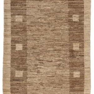 Gabbeh Teppich - Perser - 126 x 77 cm - natur
