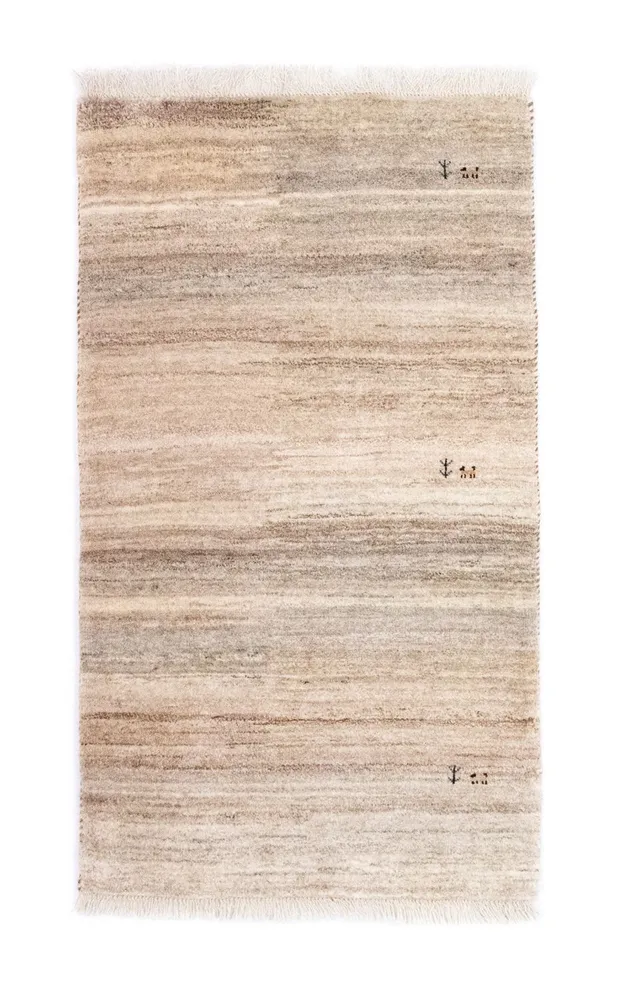 Gabbeh Teppich - Perser 129 x 74 cm - beige