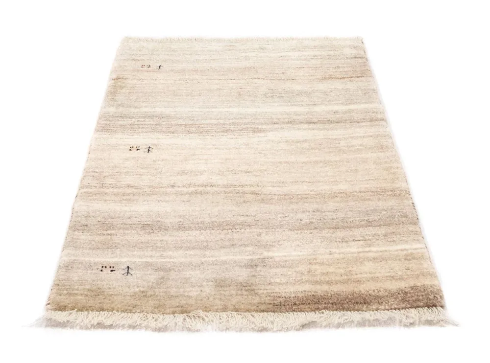 Gabbeh Teppich - Perser 129 x 74 cm - beige