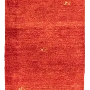 Gabbeh Teppich - Perser 148 x 101 cm - rot