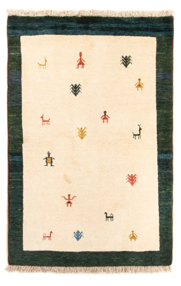 Gabbeh Teppich - Perser - 152 x 100 cm - mehrfarbig