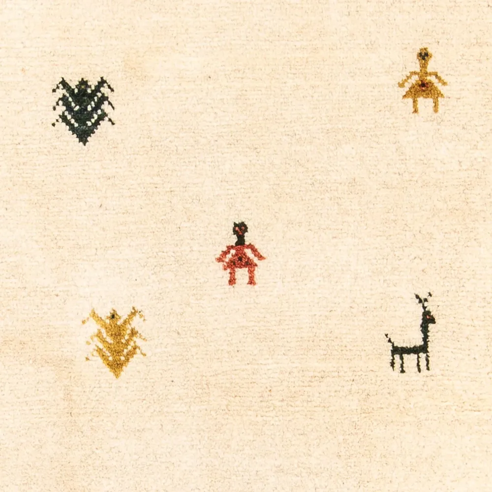 Gabbeh Teppich - Perser - 152 x 100 cm - mehrfarbig