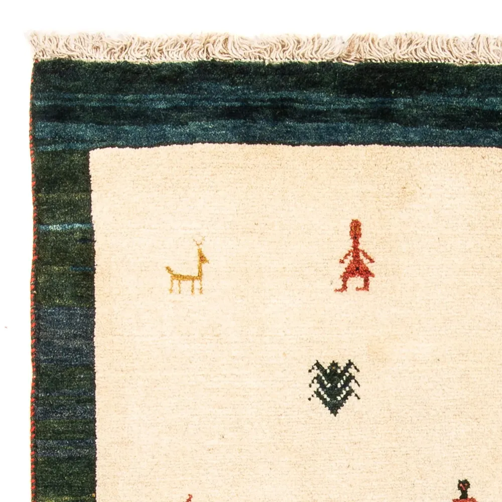 Gabbeh Teppich - Perser - 152 x 100 cm - mehrfarbig