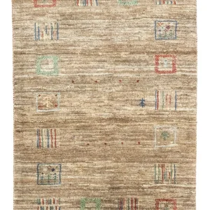 Gabbeh Teppich - Perser 154 x 103 cm - braun