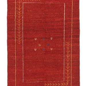 Gabbeh Teppich - Perser 167 x 111 cm - rot