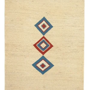 Gabbeh Teppich - Perser 190 x 148 cm - beige