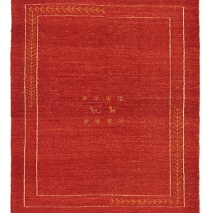 Gabbeh Teppich - Perser 191 x 152 cm - rot