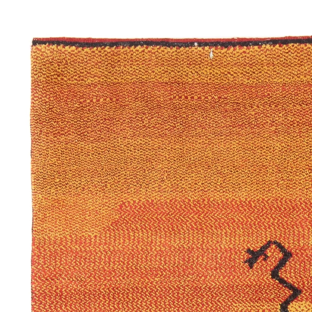 Gabbeh Teppich - Perser - 196 x 150 cm - mehrfarbig