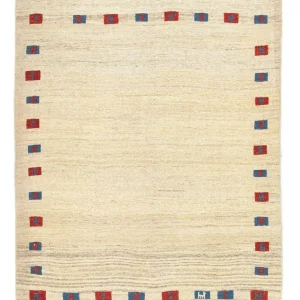 Gabbeh Teppich - Perser 196 x 156 cm - beige