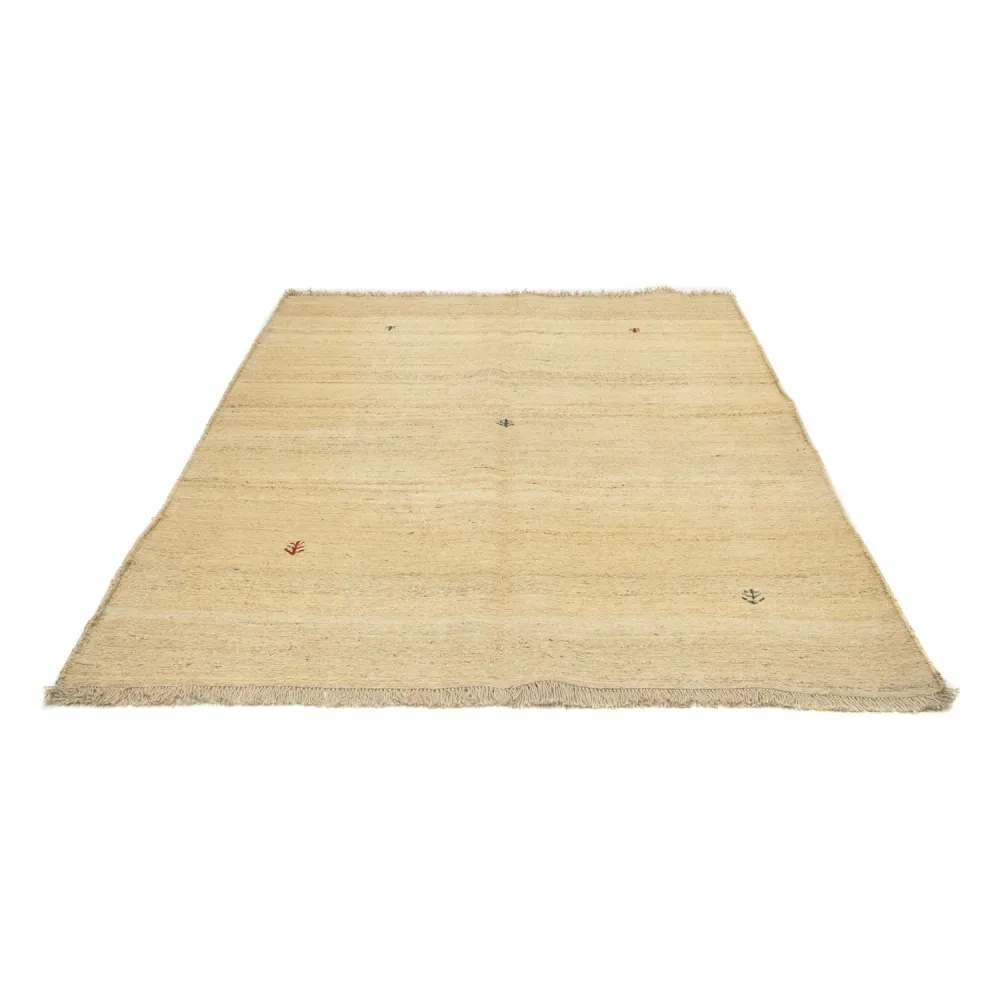 Gabbeh Teppich - Perser 200 x 164 cm - beige