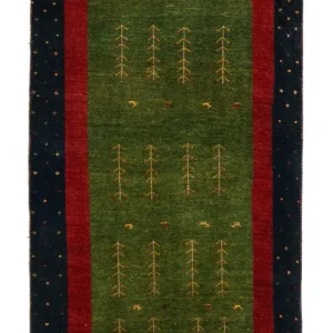 Gabbeh Teppich - Perser 203 x 94 cm - mehrfarbig