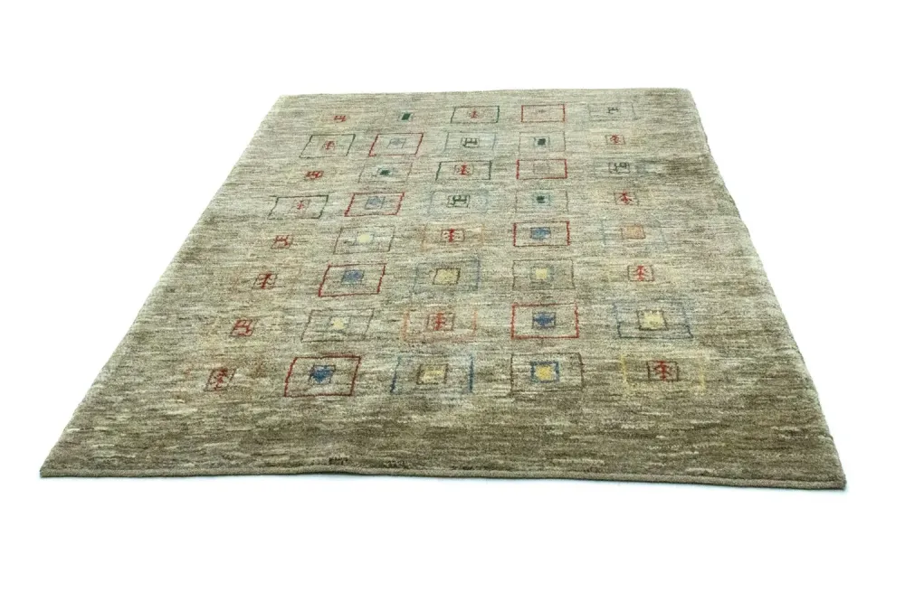 Gabbeh Teppich - Perser 206 x 154 cm - mehrfarbig