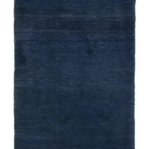 Gabbeh Teppich - Perser 228 x 80 cm - dunkelblau