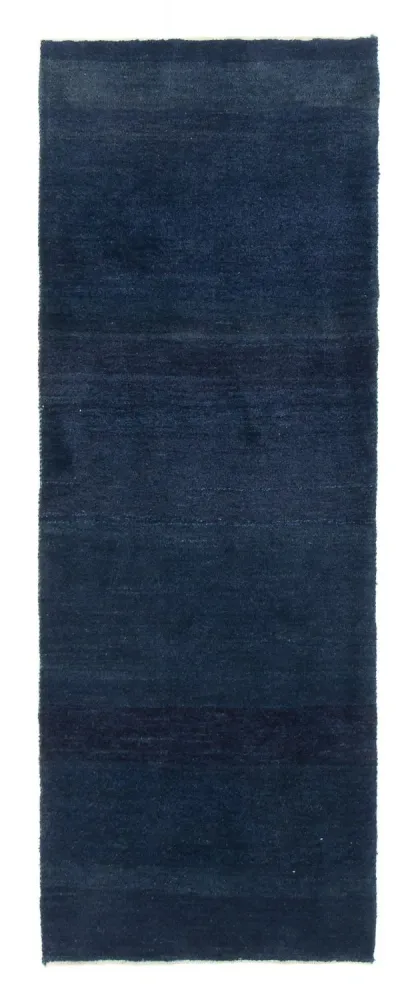 Gabbeh Teppich - Perser 228 x 80 cm - dunkelblau