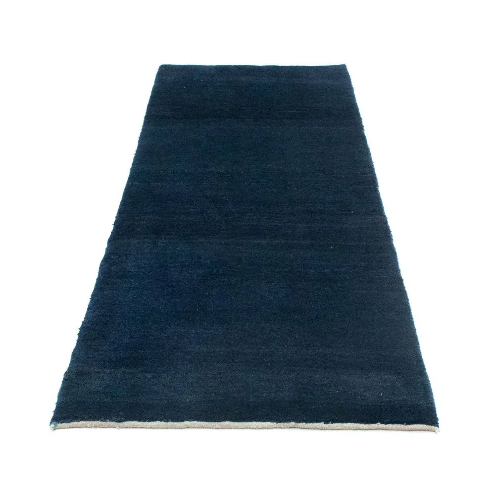 Gabbeh Teppich - Perser 228 x 80 cm - dunkelblau